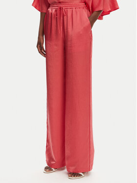 PINKO PINKO Riidest püksid 104595 A2BU Korallivärviline Regular Fit