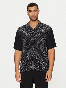 HUGO HUGO Cămașă Espino 50534252 Negru Oversize