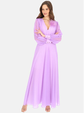 L’AF L’AF Sukienka wieczorowa Sweet Fioletowy Regular Fit