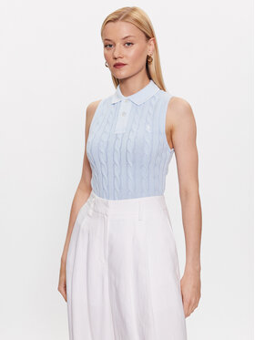 Polo Ralph Lauren Polo Ralph Lauren Тениска с яка и копчета 211905650001 Син Regular Fit