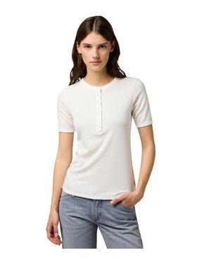 Wrangler Wrangler T-Shirt 112370743 Biały Regular Fit