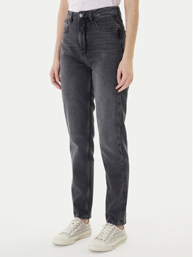 Guess Guess Jeans hlače W2YA21 D4QD2 Siva Mom Fit