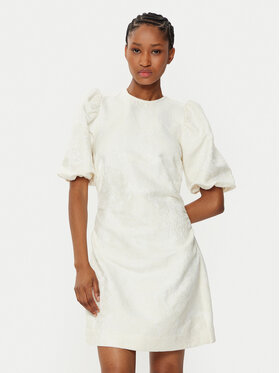 IVY OAK IVY OAK Koktel haljina Nissa IO117654 Écru Slim Fit