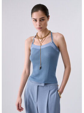 Liu Jo Liu Jo Top CF6026MA77QX0805 Azzurro chiaro Regular Fit