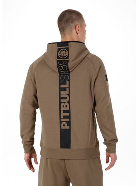 PITBULL PITBULL Bluza Hermes Brązowy Regular Fit