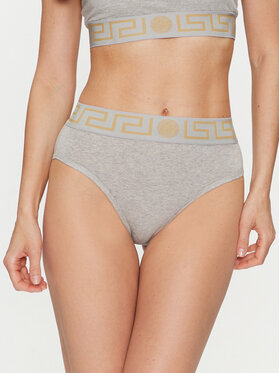 Versace Versace Klasszikus magas derekú alsó Greca Border AUD01050 Szürke