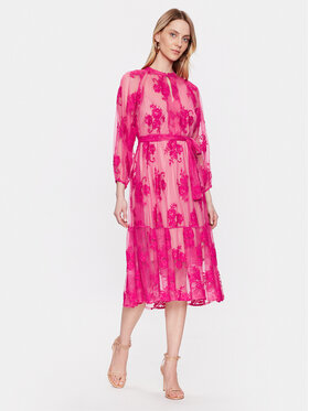 Dixie Dixie Cocktail obleka AHTTUHBA Roza Regular Fit