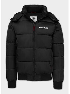 PITBULL PITBULL Kurtka zimowa Walpen II Czarny Regular Fit