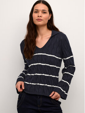 Cream Cream Пуловер Crpano Knit 10611644 Син Regular Fit