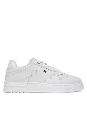 Tommy Hilfiger Tommy Hilfiger Sneakersy Sporty Cupsole FW0FW08795 Biały