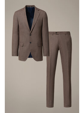 Lancerto Lancerto Garnitur Tomelloso GA073126000022 Brązowy Slim Fit