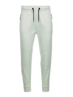 Ombre Ombre Teplákové kalhoty OM-PASK-0142 Zelená Regular Fit