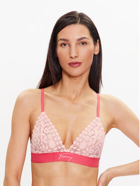 Tommy Jeans Tommy Jeans Podprsenka Bralette UW0UW04258 Růžová