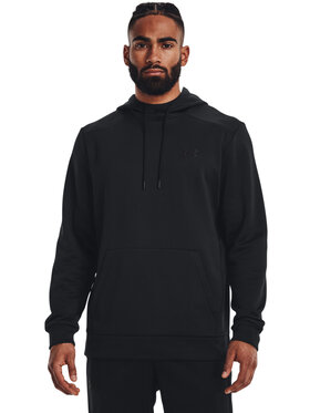 Under Armour Under Armour Μπλούζα UA Armour Fleece Hoodie 1373353 Μαύρο Regular Fit