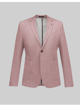 Borgio Borgio Marynarka lumarzo Różowy Slim Fit