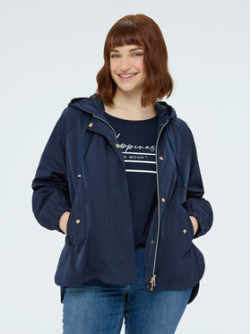 Fiorella Rubino Fiorella Rubino Cappotto invernale F063T001502N034 Blu A-Line Fit