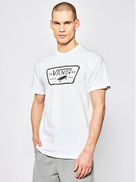 Vans Vans T-Shirt Full Patch VN000QN8YB21 Bílá Classic Fit