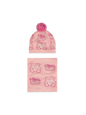 Guess Guess Set căciulă și fular tip guler H1BZ00 Z2XC0 Roz