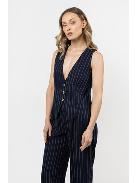 Awama Awama Kamizelka A727 Granatowy Basic Fit