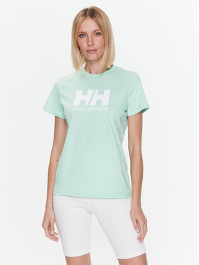 Helly Hansen Helly Hansen T-Shirt Logo 34112 Grün Regular Fit