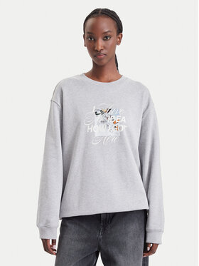 HUGO HUGO Hanorac Classic Crew_B_5 50575981 Gri Regular Fit