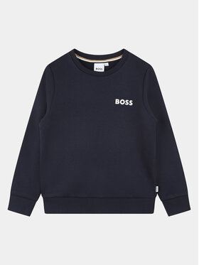 Boss Boss Bluza J25Q12 M Granatowy Regular Fit