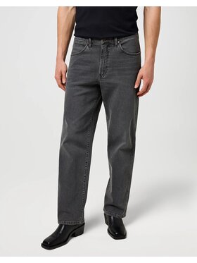 Wrangler Wrangler Jeansy Loose Straight Szary Loose Fit