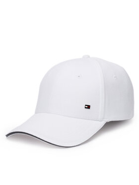 Tommy Hilfiger Tommy Hilfiger Șapcă Corp Flannel AM0AM13164 Alb