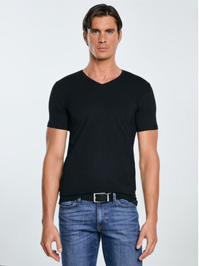 BIG STAR BIG STAR Koszula SUPICLASSICOV Czarny Slim Fit