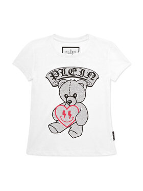 PHILIPP PLEIN PHILIPP PLEIN T-Shirt 20441 Bílá Regular Fit