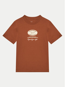 Jack&Jones Junior Jack&Jones Junior Футболка 12274895 Коричневий Relaxed Fit