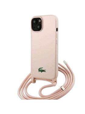 Lacoste Lacoste Etui na telefon Apple iPhone 15 Różowy