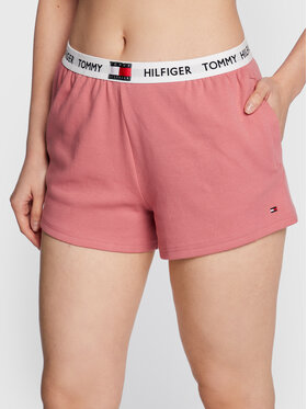 Tommy Hilfiger Tommy Hilfiger Szorty sportowe UW0UW02296 Różowy Relaxed Fit