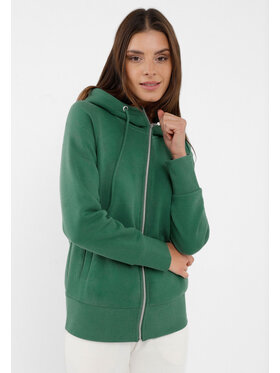 Volcano Volcano Bluza B-ALEXA Zielony Regular Fit