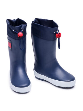 Tommy Hilfiger Gumene čizme Rain Boot T3X6-30766-0047 M Tamnoplava