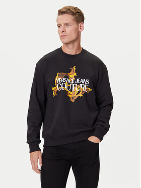 Versace Jeans Couture Versace Jeans Couture Μπλούζα 79GAIE10 CF00E Μαύρο Regular Fit