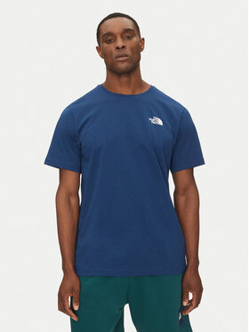 The North Face The North Face Marškinėliai Redbox NF0A87NP Mėlyna Regular Fit