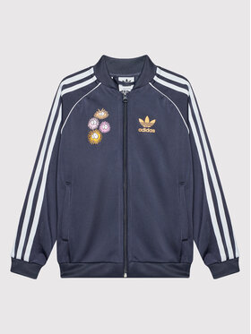 adidas adidas Felpa KEVIN LYONS HC9442 Blu scuro Regular Fit