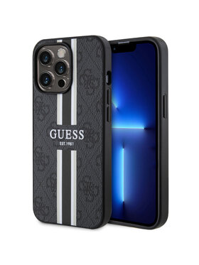 Guess Guess Etui na telefon iPhone 13 Pro Czarny