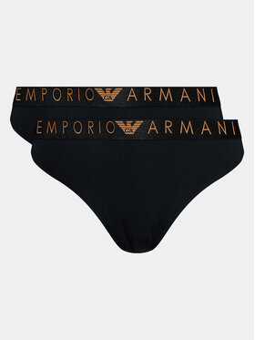 Emporio Armani Underwear Emporio Armani Underwear Set 2 parov spodnjih hlačk 163337 3F235 00020 Črna