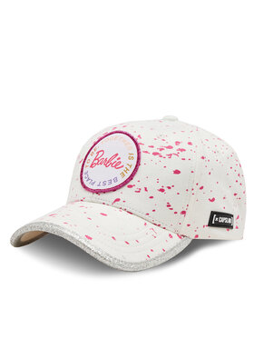 Capslab Capslab Czapka z daszkiem Barbie Cap CL/BA1/2/CB/BAR2 Biały