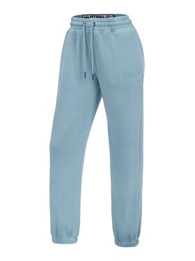 PITBULL PITBULL Spodnie dresowe Spodnie dresowe damskie Washed Manzanita II M/L Niebieski Regular Fit