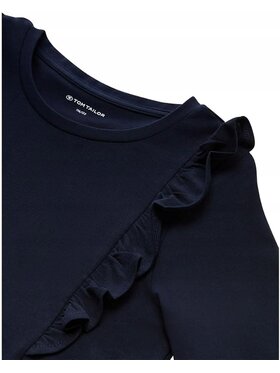Tom Tailor Tom Tailor Bluzka 1045891-10668 Niebieski Regular Fit