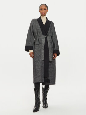 ViCOLO ViCOLO Преходно палто 22007S Черен Regular Fit