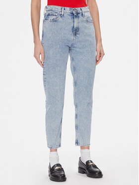 Tommy Jeans Tommy Jeans Jeans hlače Izzie Hgh Sl Ank Cg4114 DW0DW17453 Modra Slim Fit