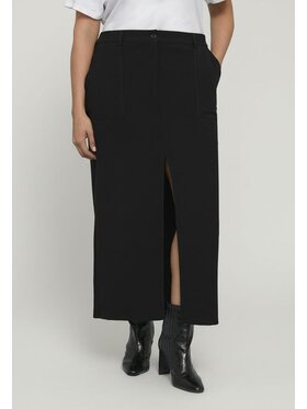 Fiorella Rubino Fiorella Rubino Gonna midi 1014T000368N033 Nero Slim Fit