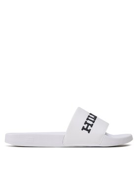 Tommy Hilfiger Tommy Hilfiger Klapki 3D Print Hilfiger Pool Slide FM0FM04612 Biały