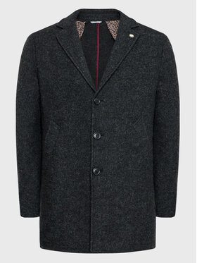 Manuel Ritz Manuel Ritz Cappotto di lana 3332C4900 223813 Nero Regular Fit