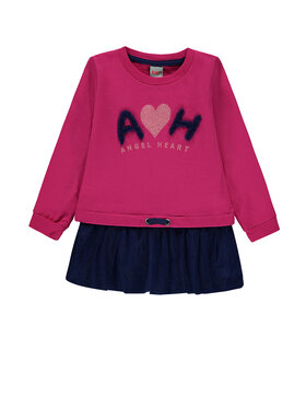 Kanz Kanz Sukienka codzienna 1923018-2253 Różowy Basic Fit
