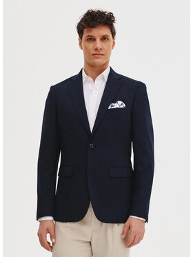 Pako Lorente Pako Lorente Marynarka P25BN-3X-003 Granatowy Slim Fit